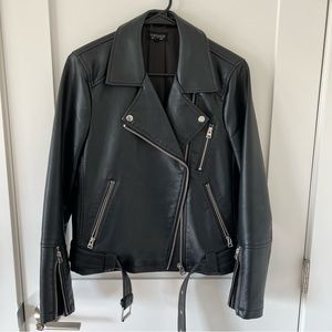 Leather Moto Jacket